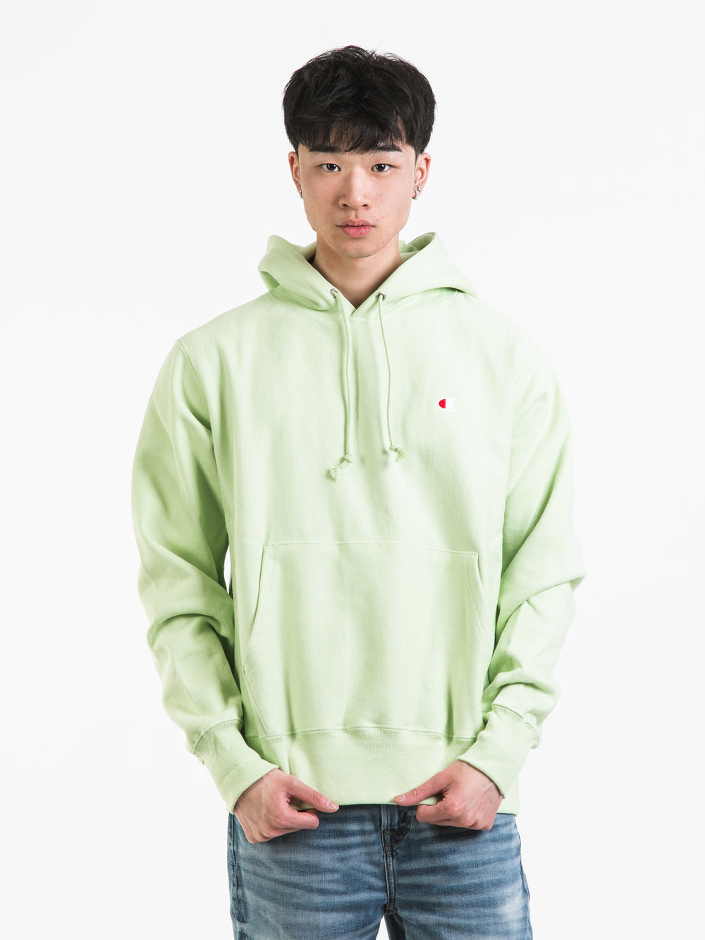CHAMPION REVERSE WEAVE PULL OVER HOODIE - CLEARANCE