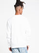 CHAMPION MENS REV WEAVE EMBROIDERED SCRIPT CREW-WHT - CLEARANCE - Boathouse
