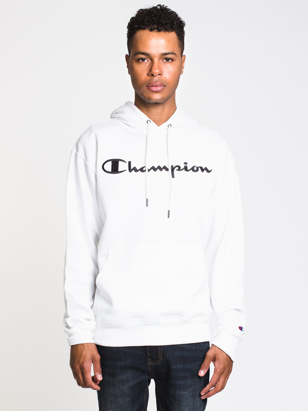 CHAMPION POWERBLEND PULLOVER HOODIE  - CLEARANCE