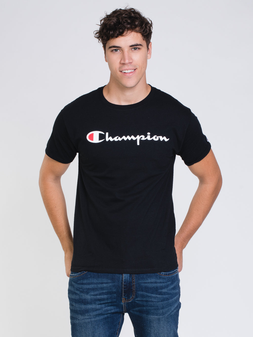 CHAMPION GRAPHIC T-SHIRT   - CLEARANCE