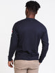 CHAMPION MENS CLASSIC SLV LONG SLEEVE T-SHIRT- NAVY - CLEARANCE - Boathouse