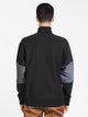 CHAMPION CHAMPION REVERSE WEAVE COLOUR BLOCK1/4 ZIP-BLACK - CLEARANCE - Boathouse