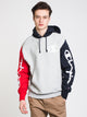 CHAMPION MENS RW 'C' COLOURBLOCK PULLOVER HOODIE - OX GREY - CLEARANCE - Boathouse