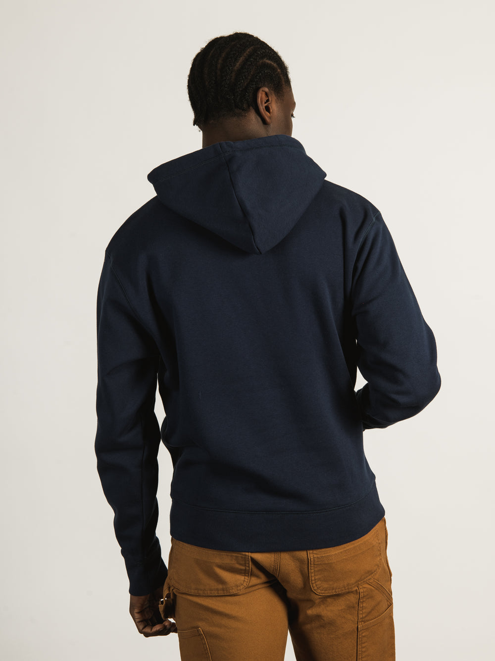 CHAMPION CLASSIC PULL OVER LEFT CHEST LOGO HOODIE