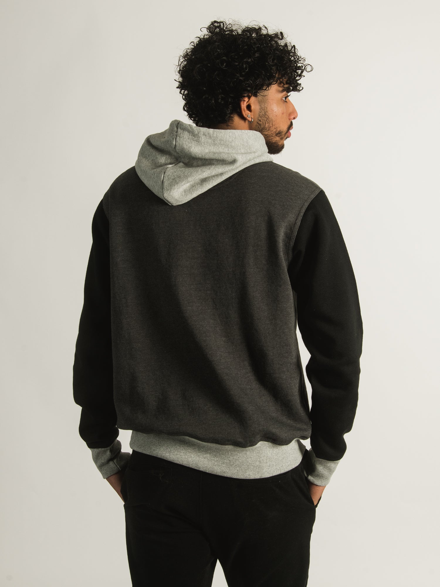 Color block hoodie champion sale