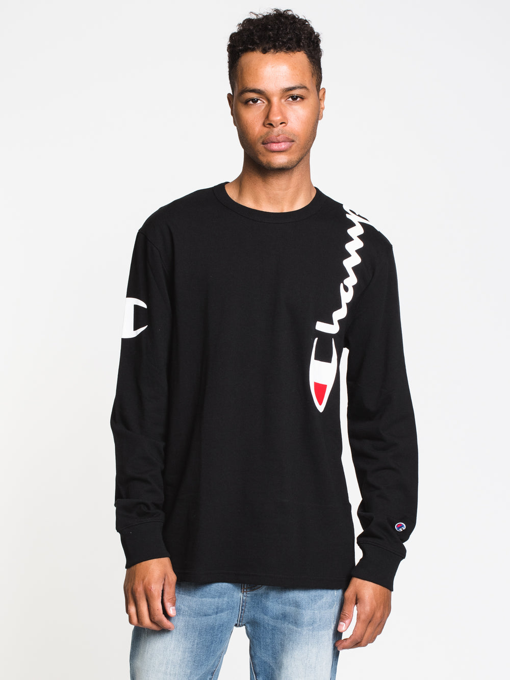 CHAMPION HERITAGE LONG SLEEVE TEE - CLEARANCE