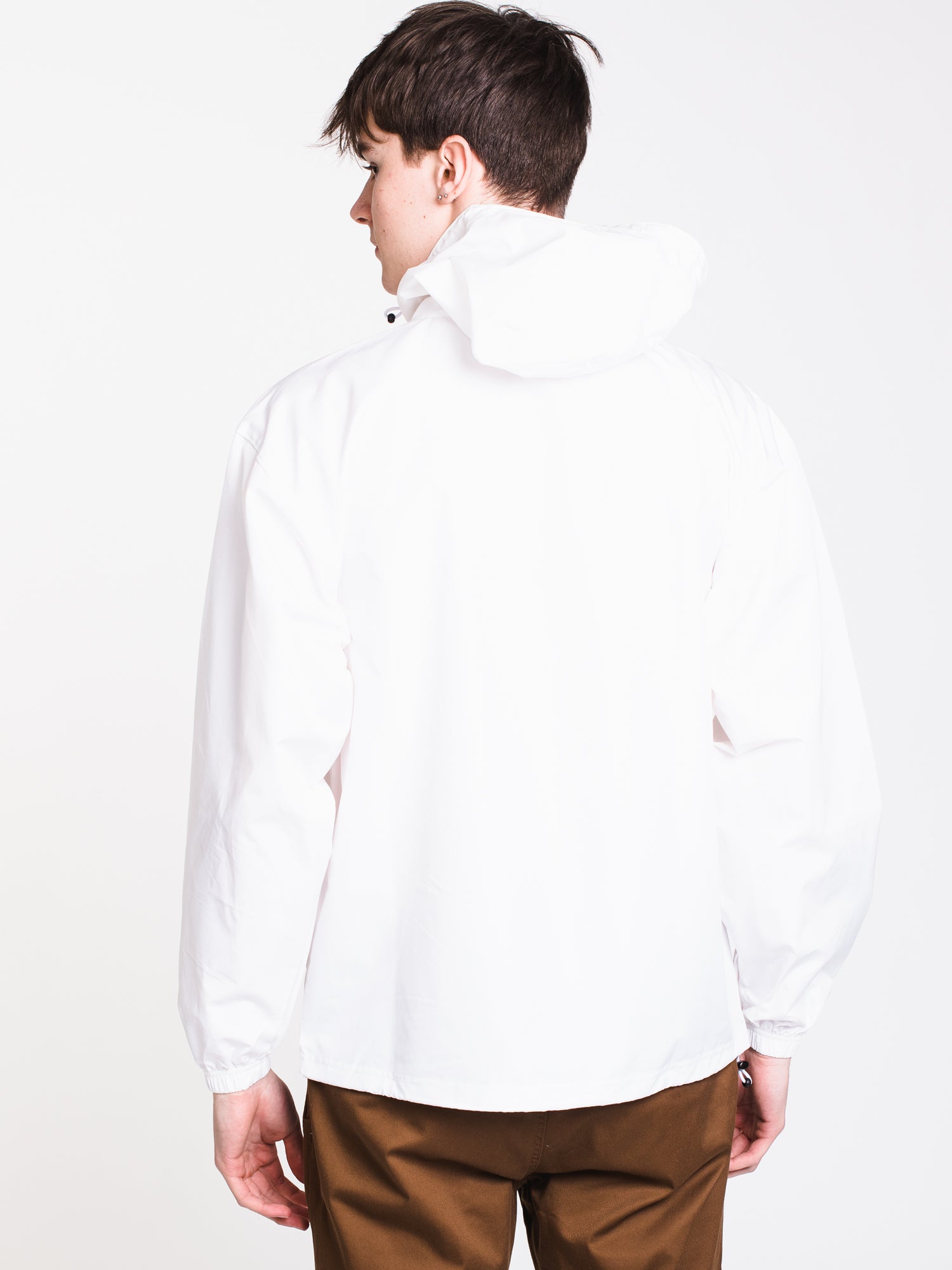 White champion clearance windbreaker mens