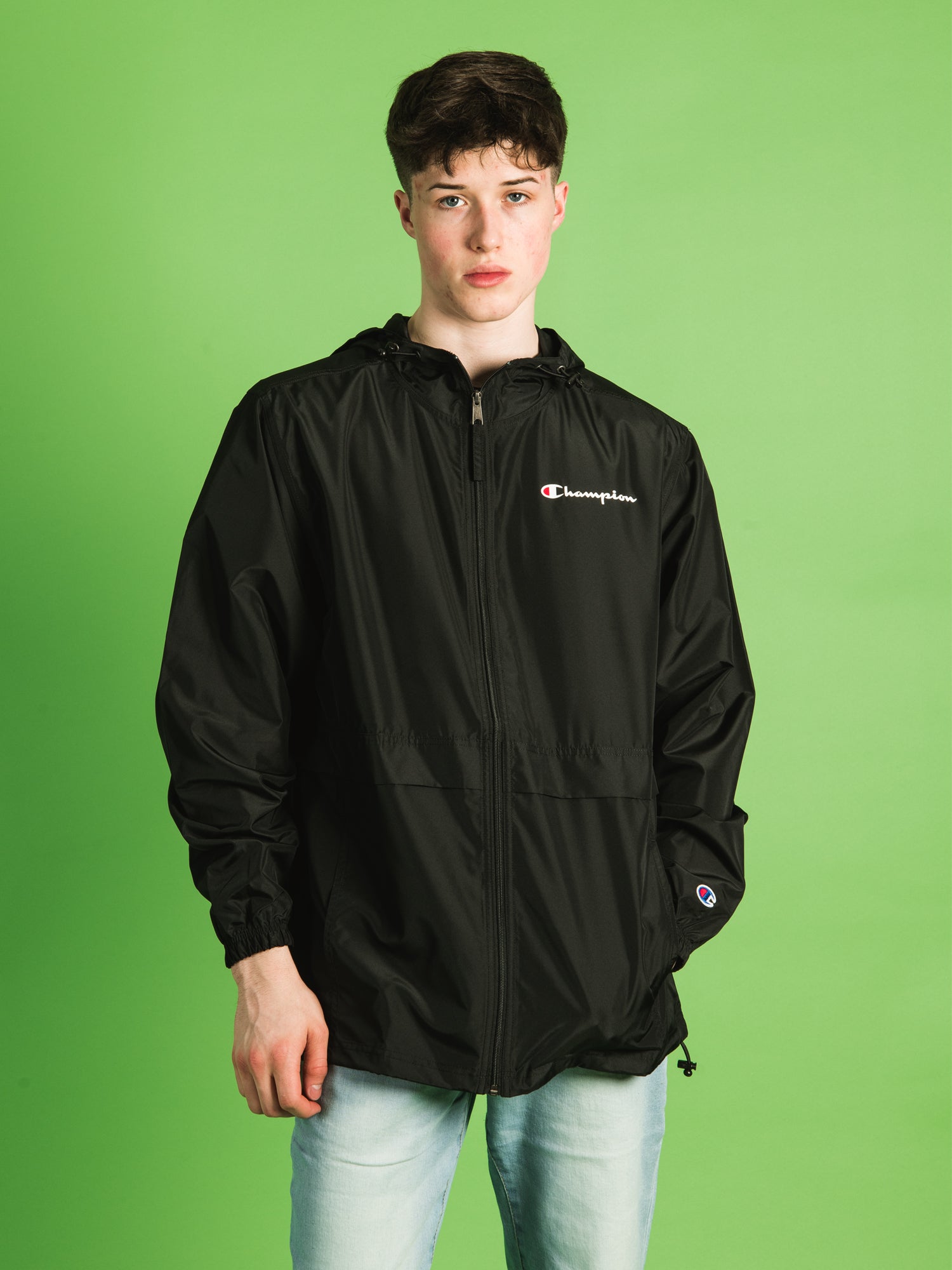 Champion waterproof zip jacket sale