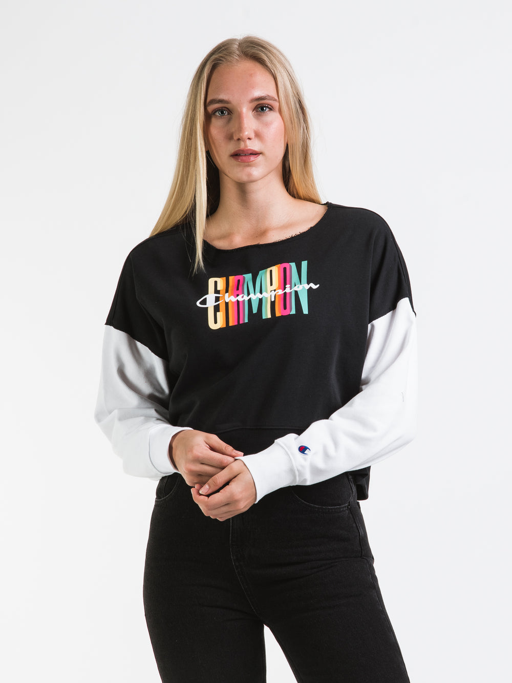 CHAMPION CAMPUS FRENCH TERRY CREW SWEATSHIRT - CLEARANCE