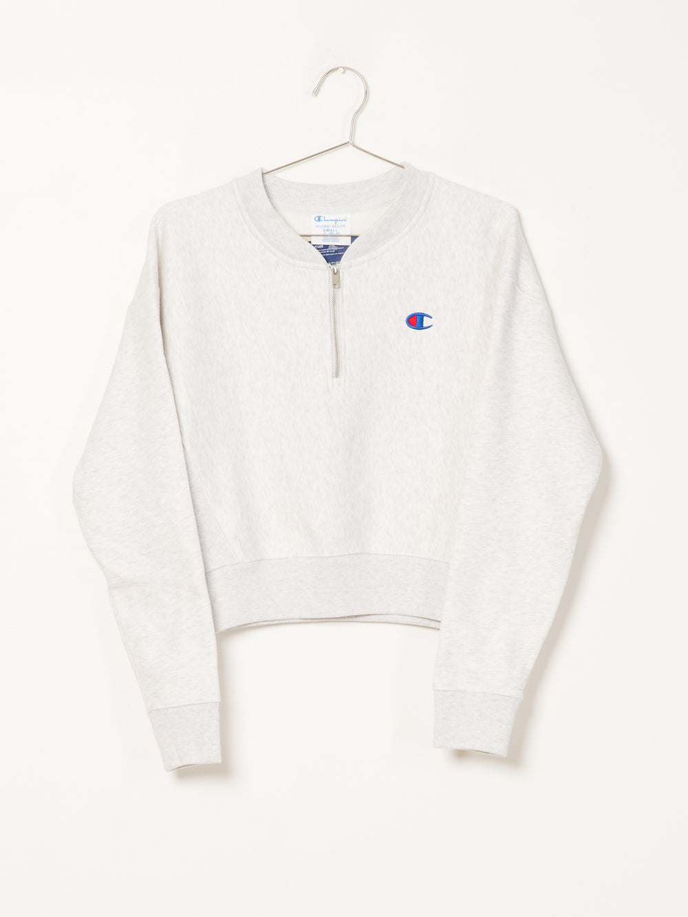 CHAMPION REVERSE WEAVE CROP 1/4 ZIP  - CLEARANCE