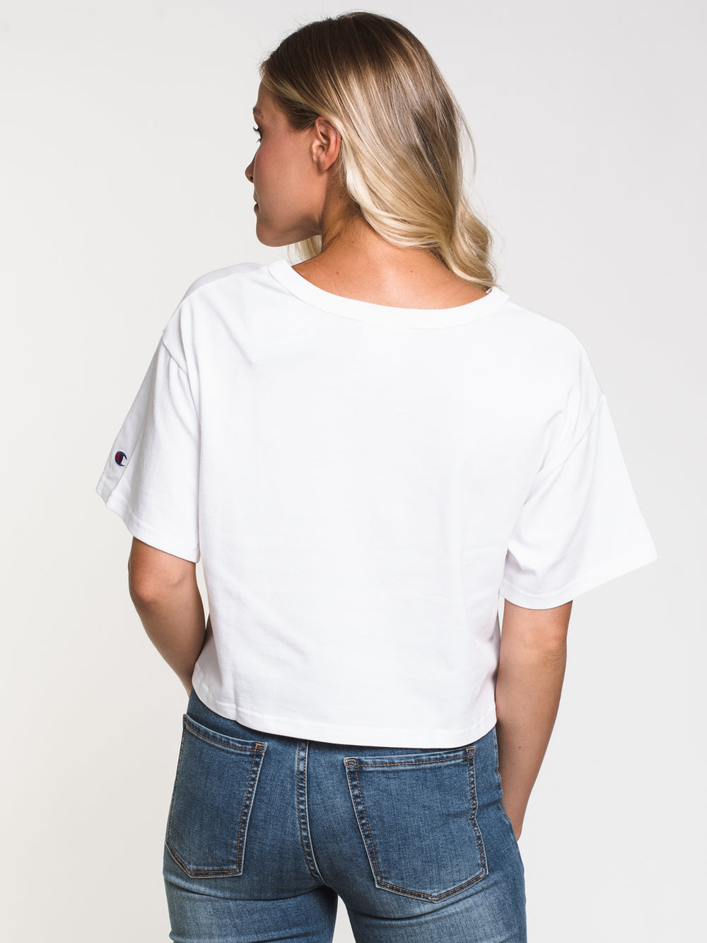 CHAMPION HERITAGE CROPPED TEE  - CLEARANCE