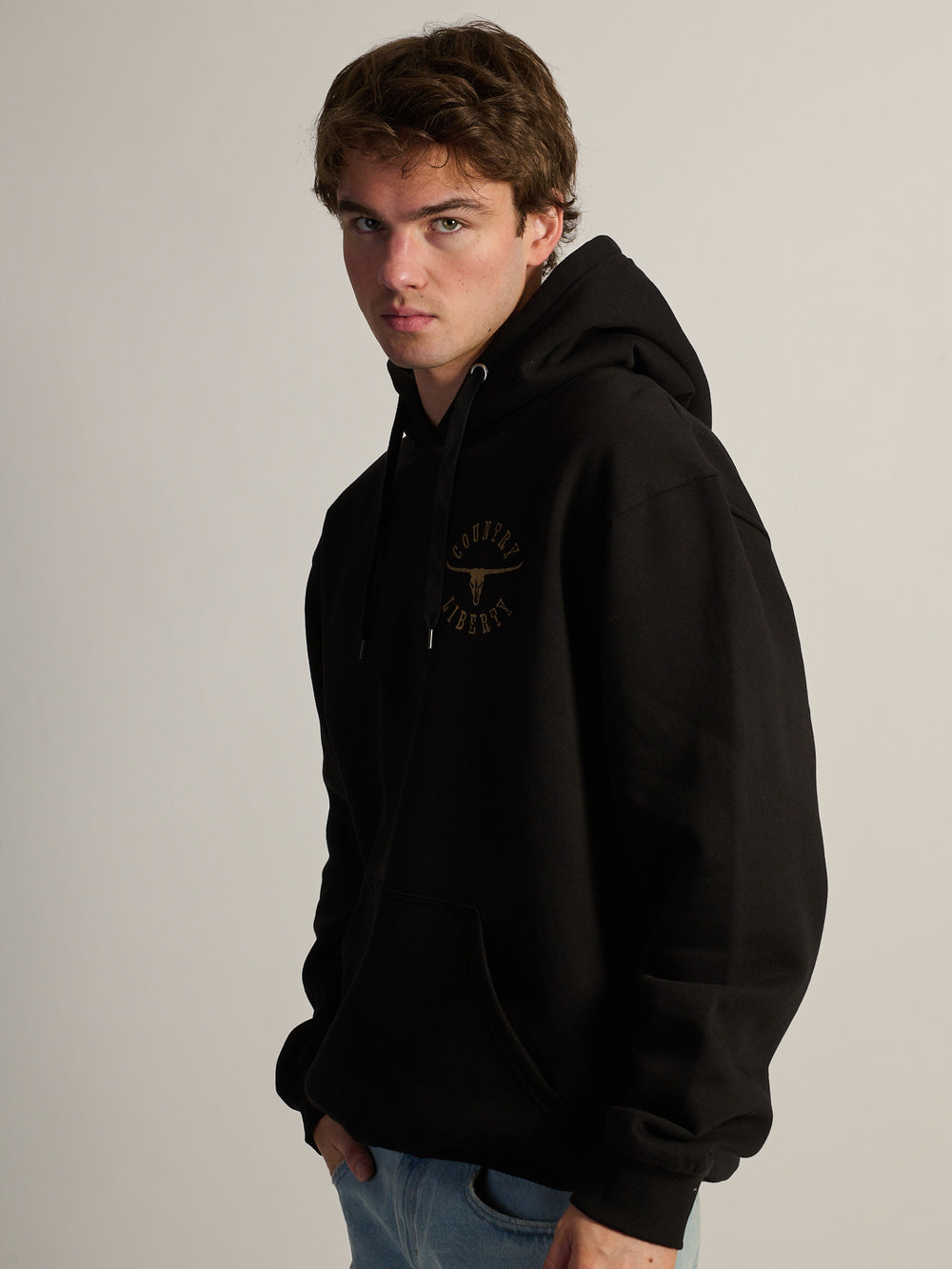 COUNTRY LIBERTY REBEL PULLOVER HOODIE