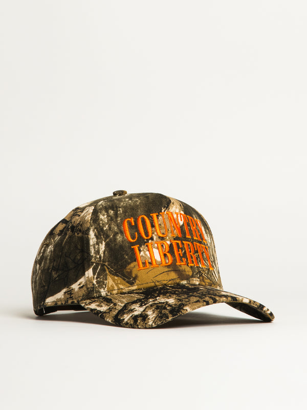 COUNTRY LIBERTY FULL CAMO HAT