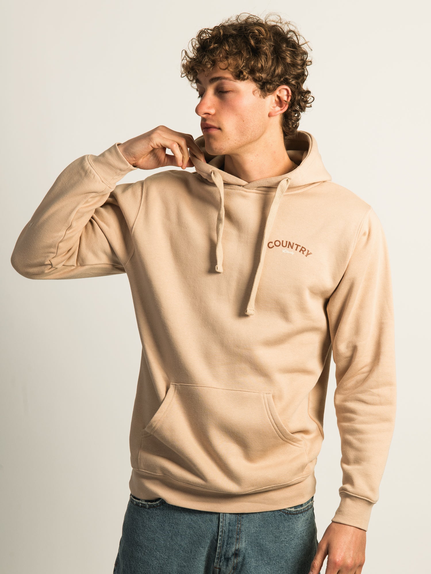 COUNTRY LIBERTY SADDLE PULLOVER HOODIE