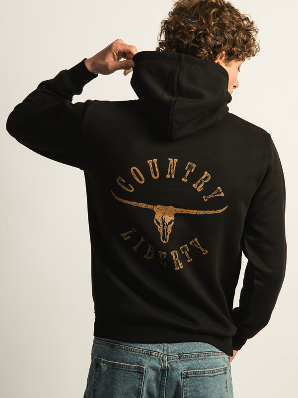 COUNTRY LIBERTY REBEL PULLOVER HOODIE