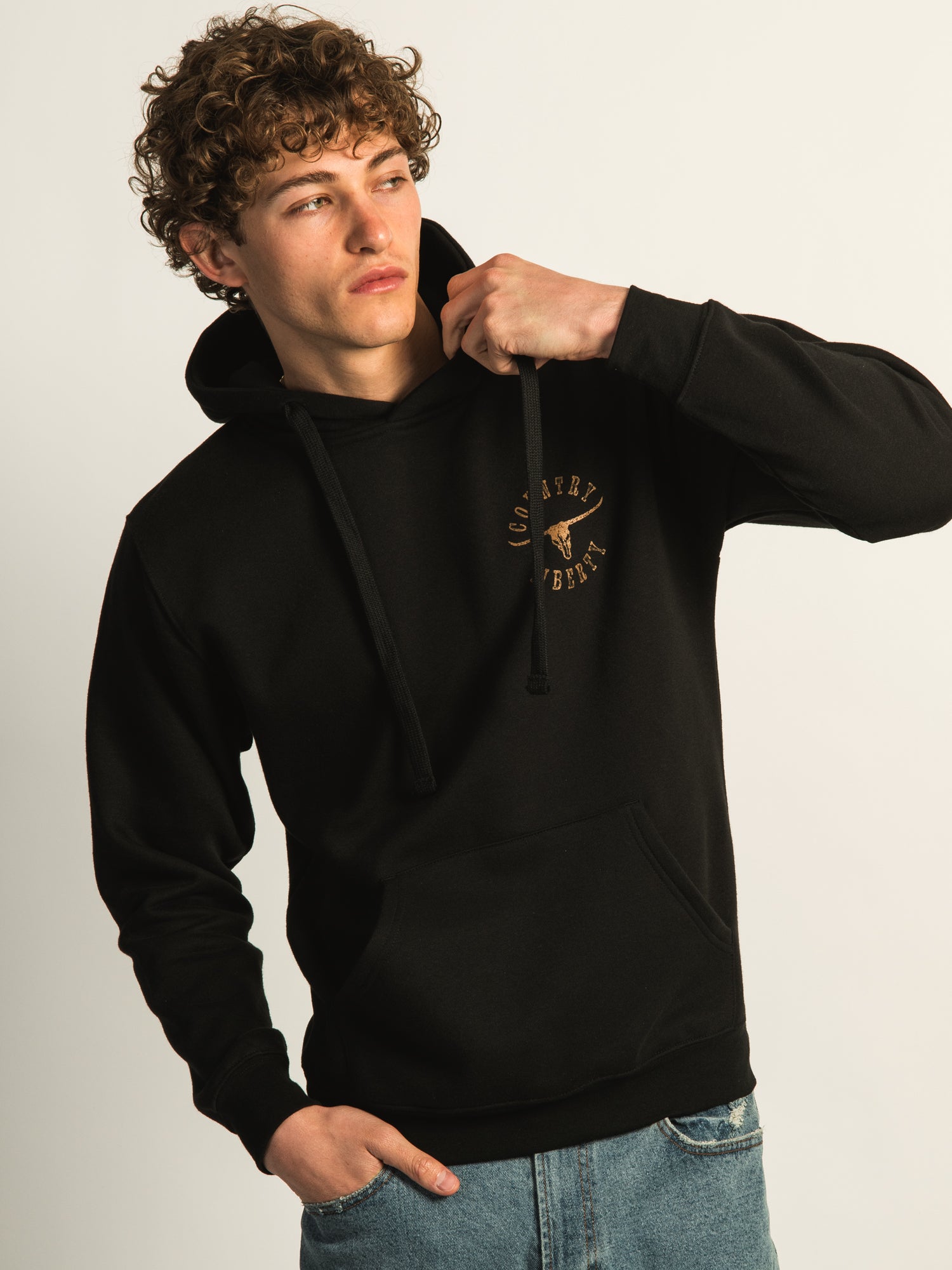 COUNTRY LIBERTY REBEL PULLOVER HOODIE