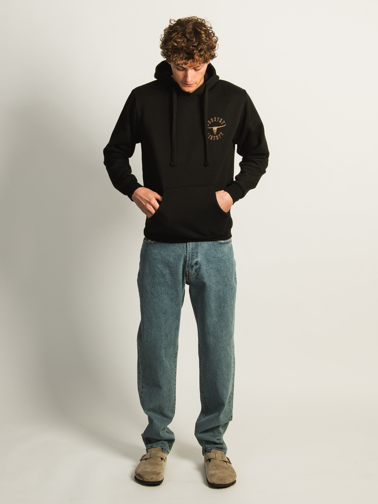 COUNTRY LIBERTY REBEL PULLOVER HOODIE