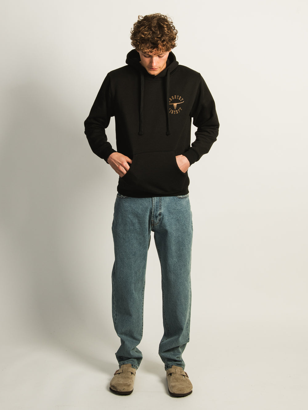 COUNTRY LIBERTY REBEL PULLOVER HOODIE