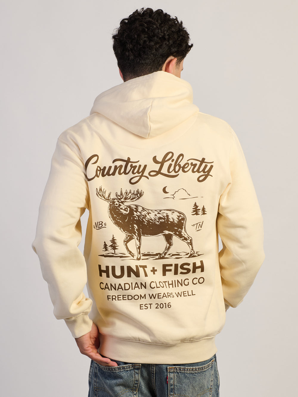 COUNTRY LIBERTY CHASSE ET PÊCHE Chandail à capuchon 