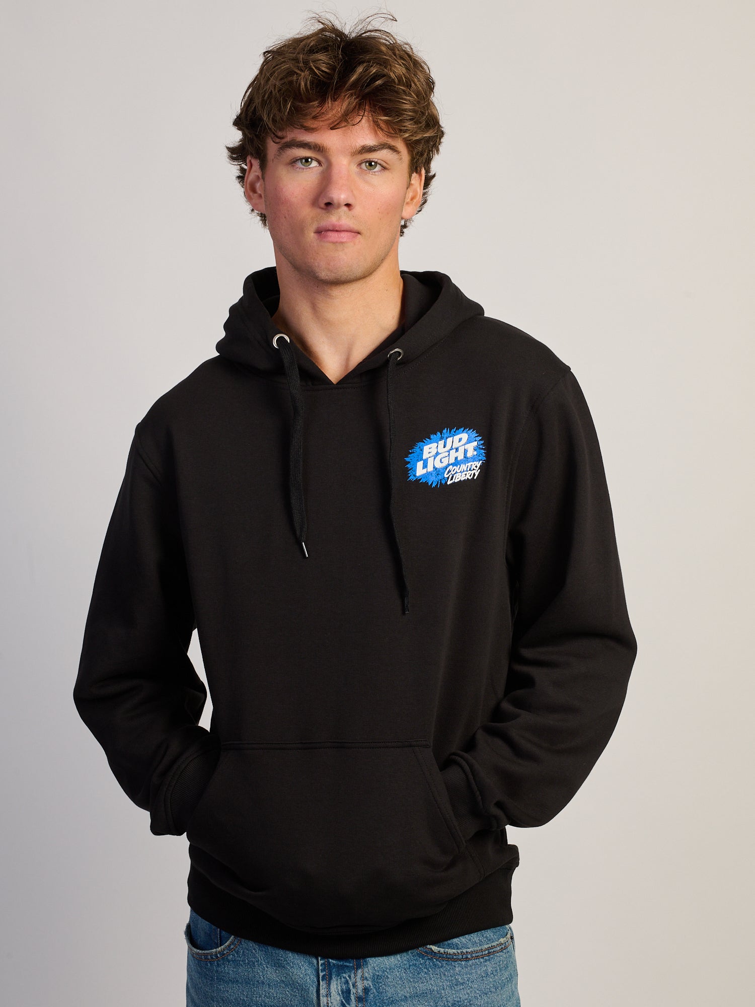 SWEAT À CAPUCHE POUR GARÇON COUNTRY LIBERTY BUD LIGHT CRISPY