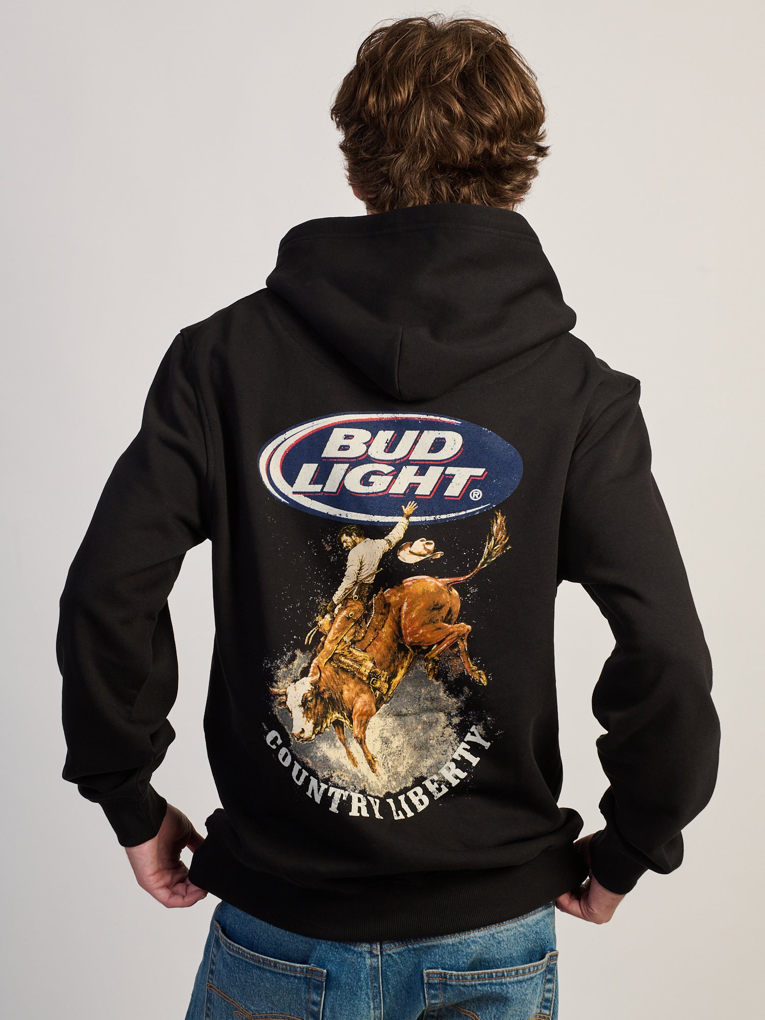 COUNTRY LIBERTY BUD LIGHT RODEO SWEAT À CAPUCHE