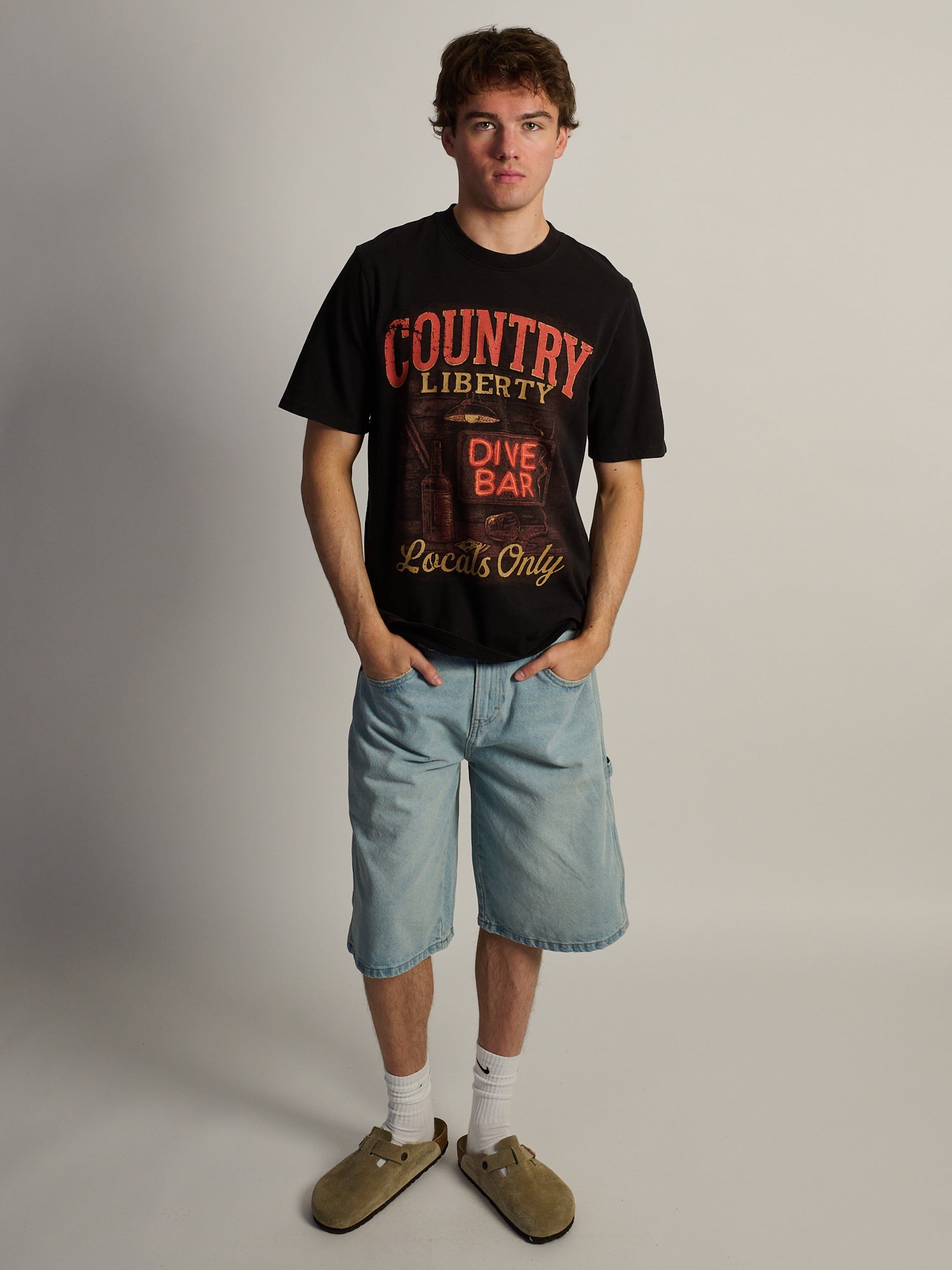 COUNTRY LIBERTY LOCALS ONLY T-SHIRT