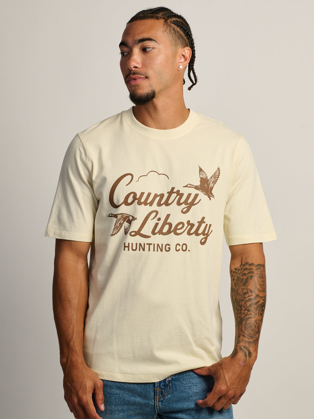 T-SHIRT COUNTRY LIBERTY CHASSE CO