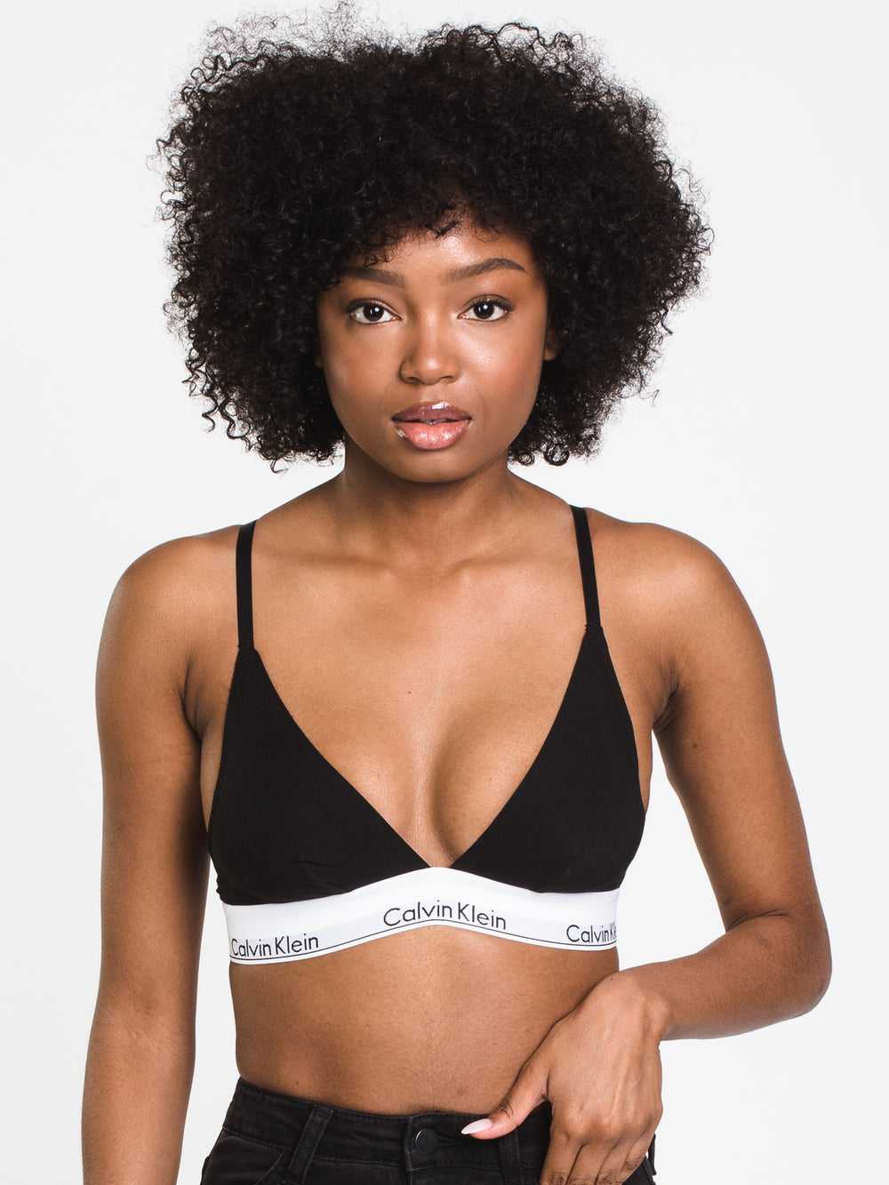 Calvin Klein Women's Ck Black Lace Triangle Bralette, Indulge, X-Small :  : Clothing, Shoes & Accessories