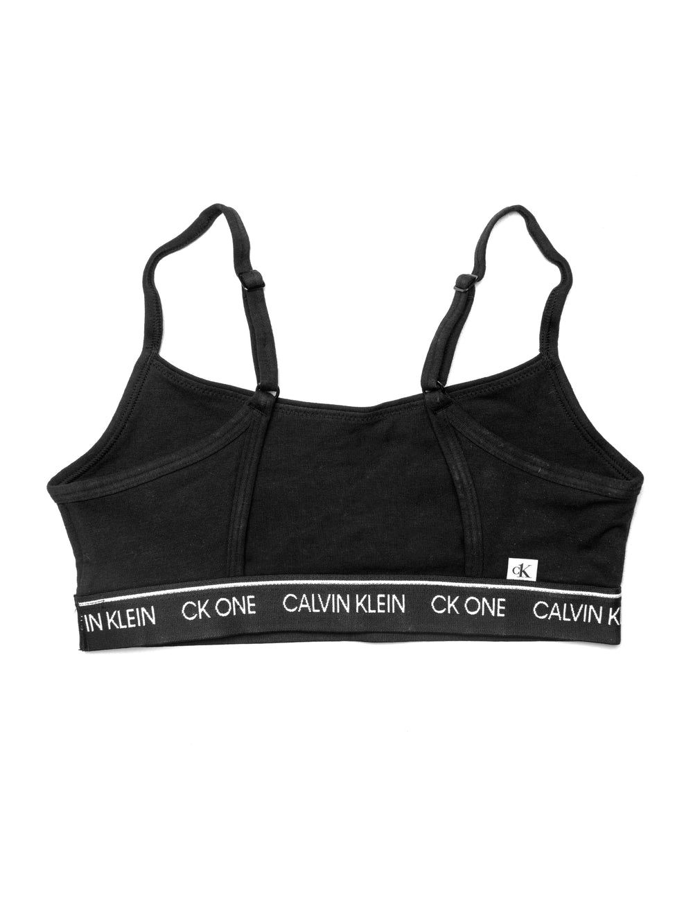 Calvin Klein Women's Embossed Icon Unlined Wireless Bralette, Black,  X-Large at  Women's Clothing store