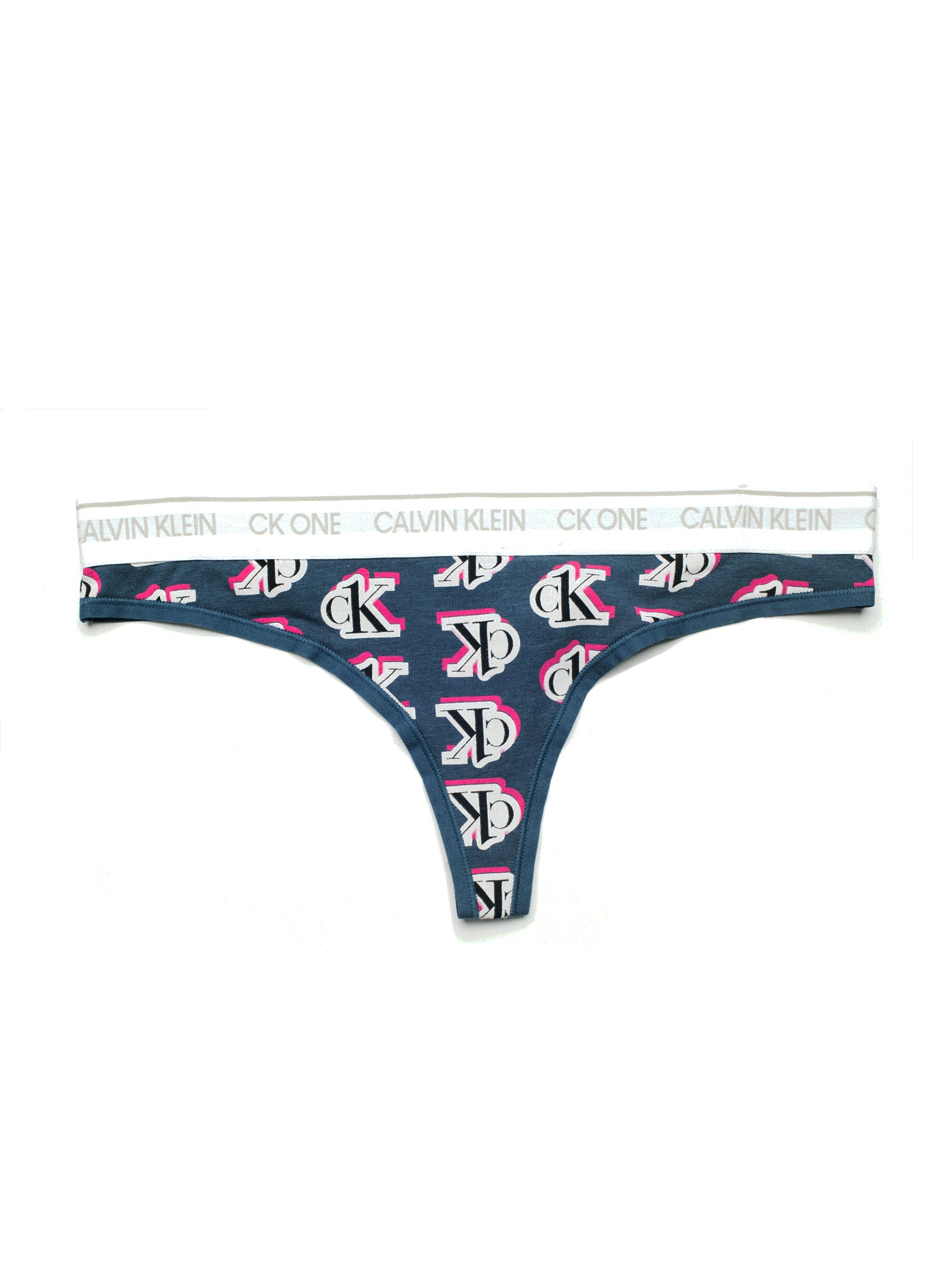 CALVIN KLEIN CK1 COTTON THONG - CLEARANCE