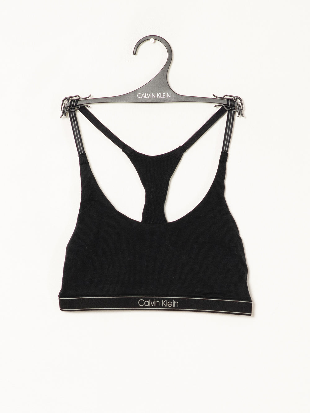 CALVIN KLEIN PURE RIBBED BRA  - CLEARANCE