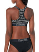 CALVIN KLEIN CALVIN KLEIN REIMAGINED HERITAGE UNLINED BRALETTE ALL OVER PRINT - CLEARANCE - Boathouse