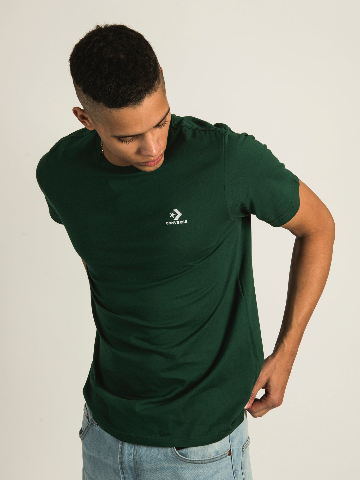 Green converse clearance t shirt