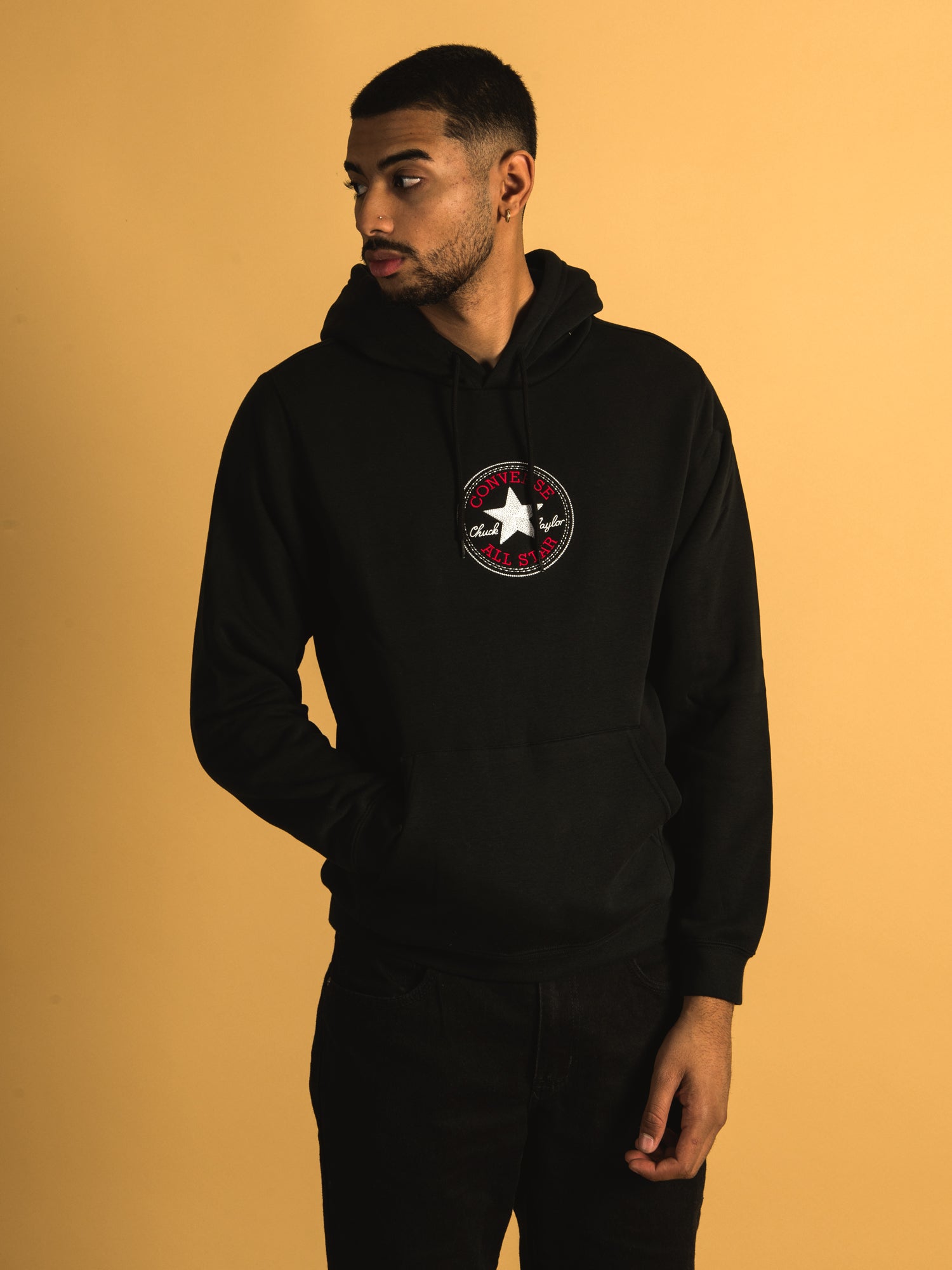 Converse all best sale star hoodie