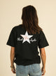 CONVERSE CONVERSE CHUCK LC EMBROIDERED OVERSIZED T-SHIRT - Boathouse