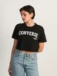 CONVERSE CONVERSE RETRO CHUCK CROPPED T-SHIRT - Boathouse