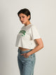 CONVERSE RETRO CHUCK CROPPED T-SHIRT