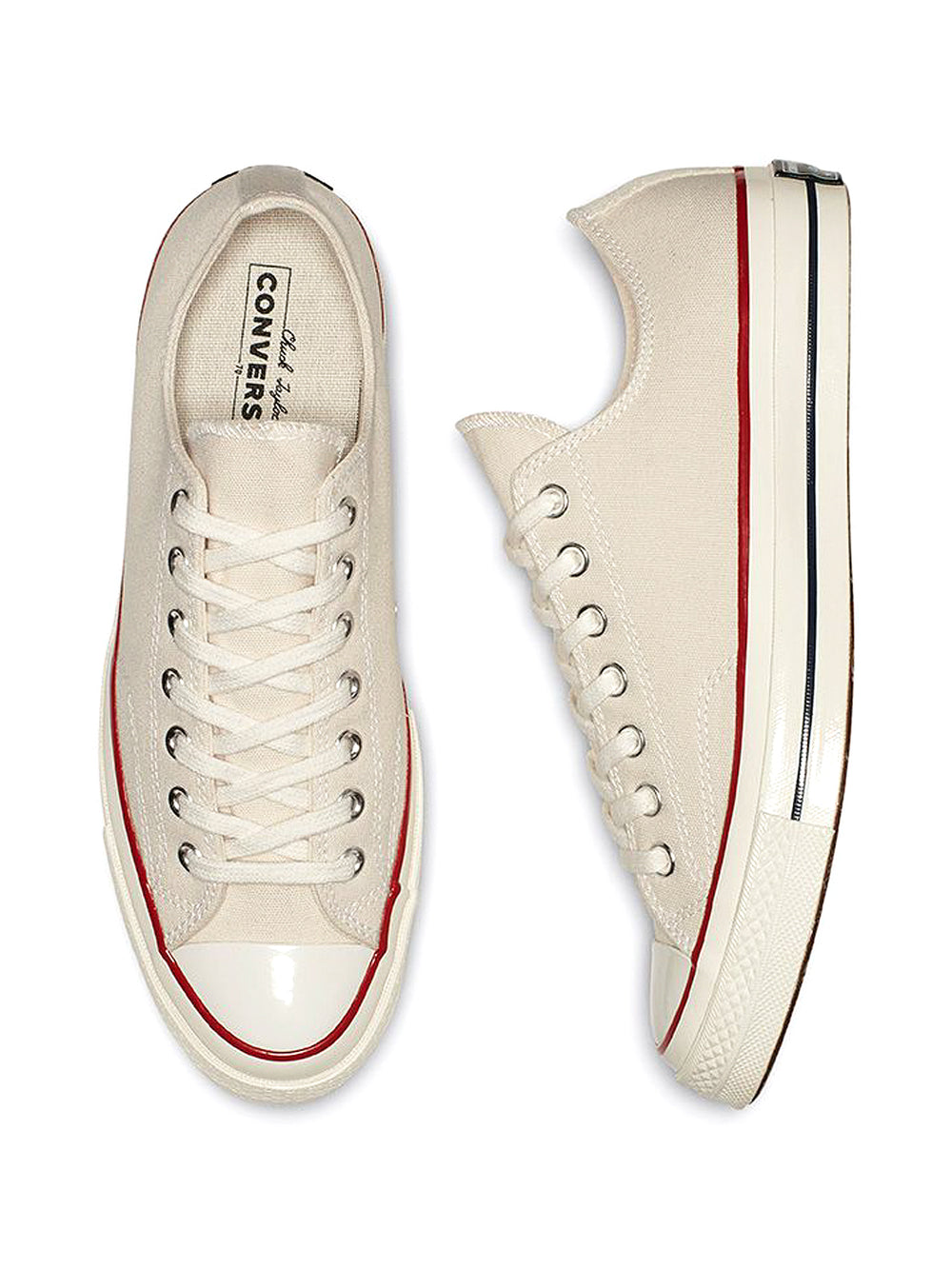 WOMENS CONVERSE CHUCK 70 E OX CANVAS SNEAKERS - CLEARANCE