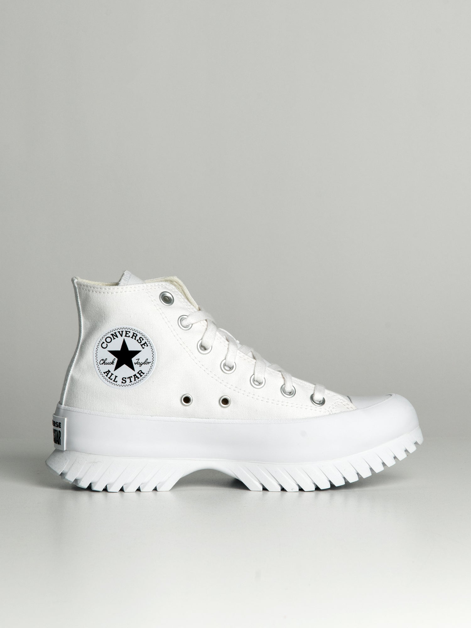 Converse cranté online blanche