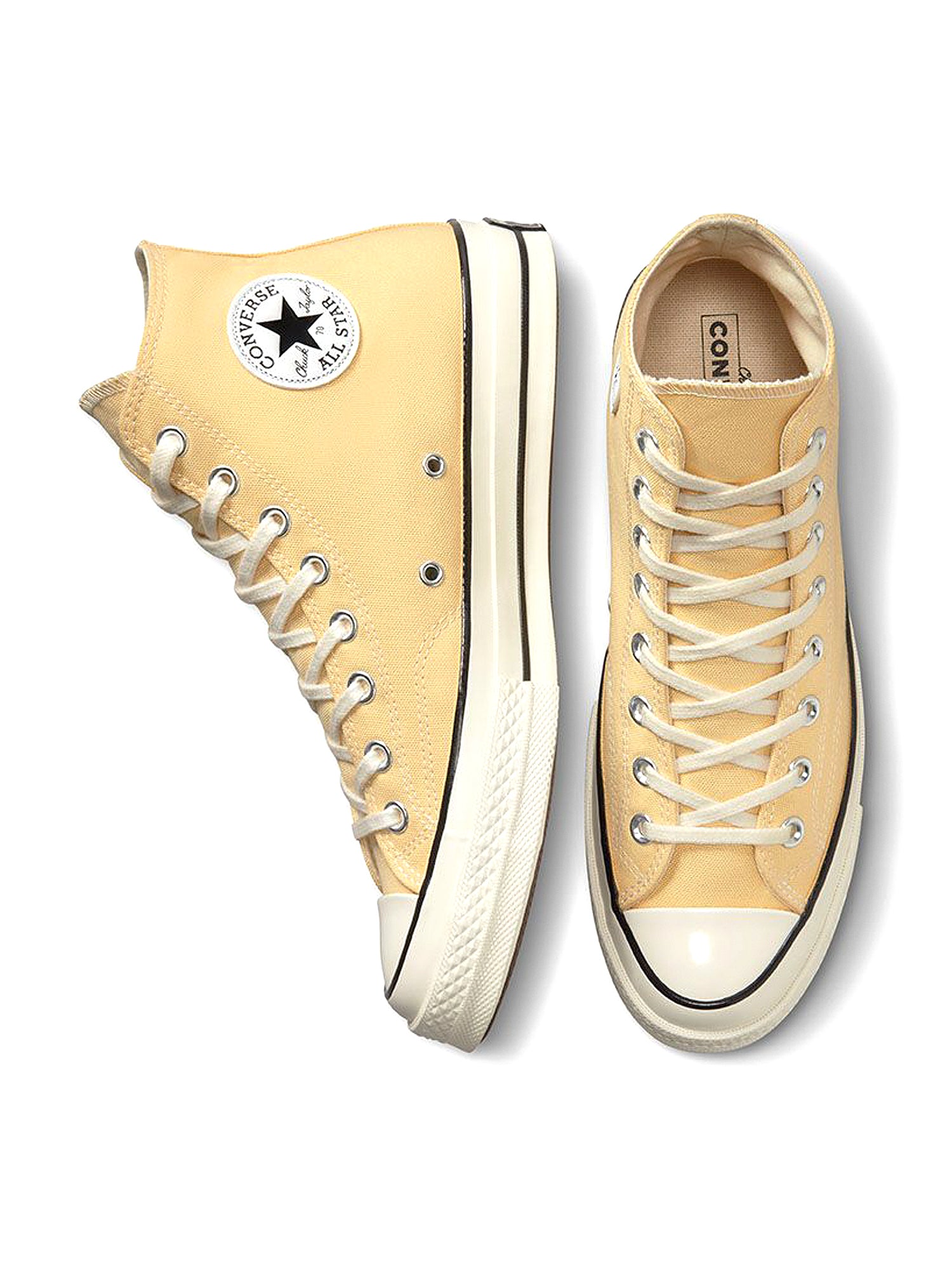 Converse high shop tops womens yellow