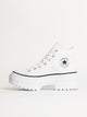 CONVERSE WOMENS CONVERSE CHUCK TAYLOR ALL-STARS LUGGED HEEL PLATFORM SNEAKERS - Boathouse