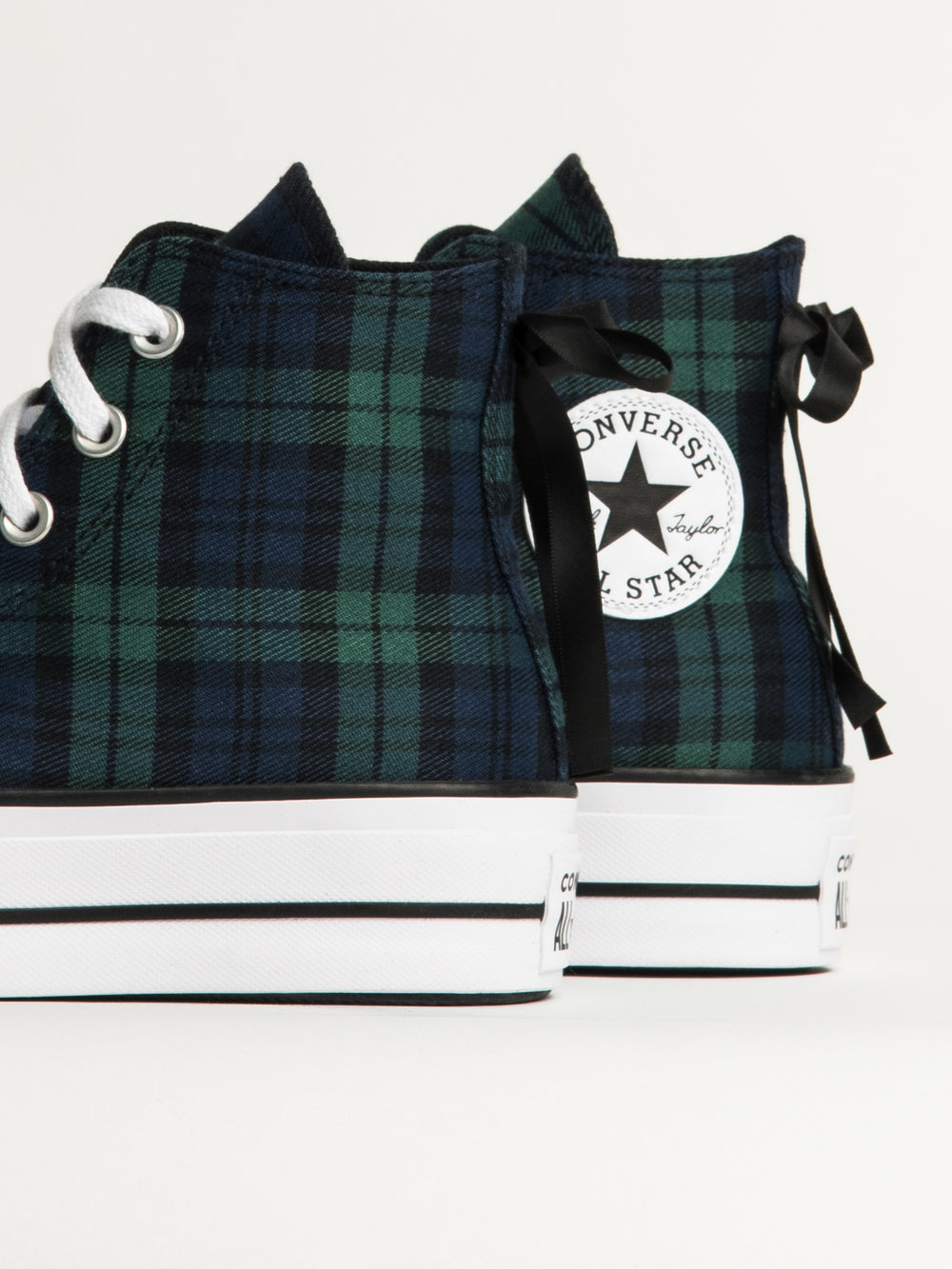 WOMENS CONVERSE CHUCK TAYLOR ALL-STARS LIFT SNEAKER - PLAID