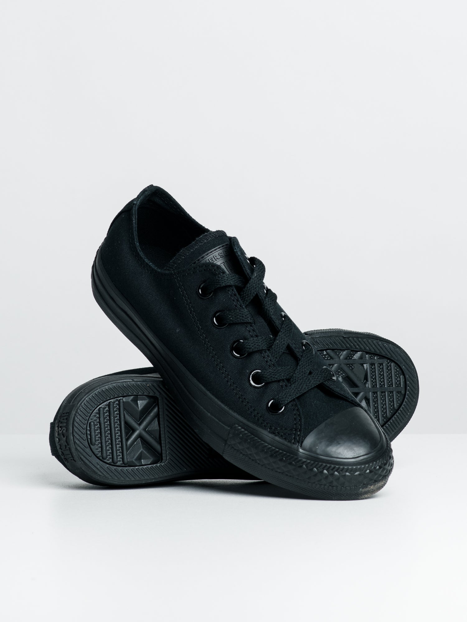 Womens black slip on 2024 converse