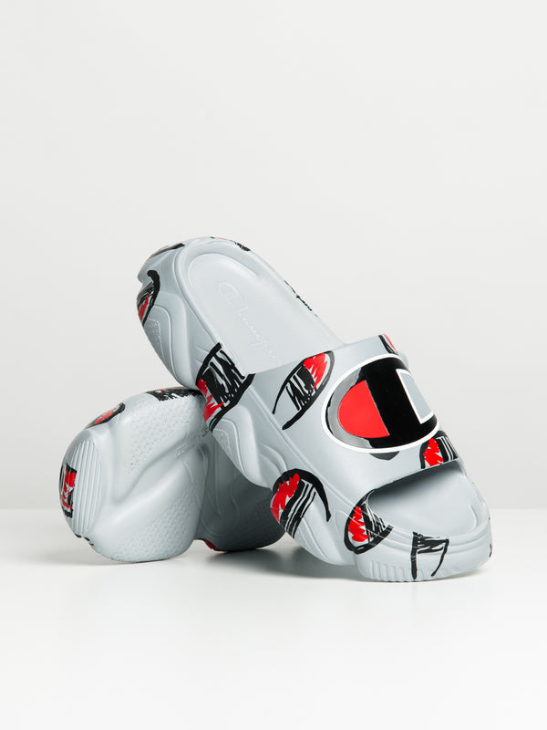 MENS CHAMPION MELOSO SQUISH SL COMIC PRINT - CLEARANCE