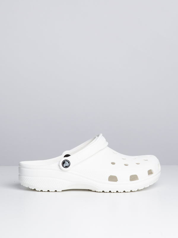 MENS CROCS CLASSIC CLOGS - WHITE
