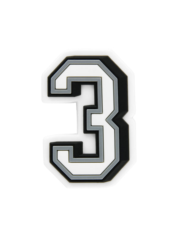 CROCS JIBBITZ NOIR ET BLANC NUMÉRO 3