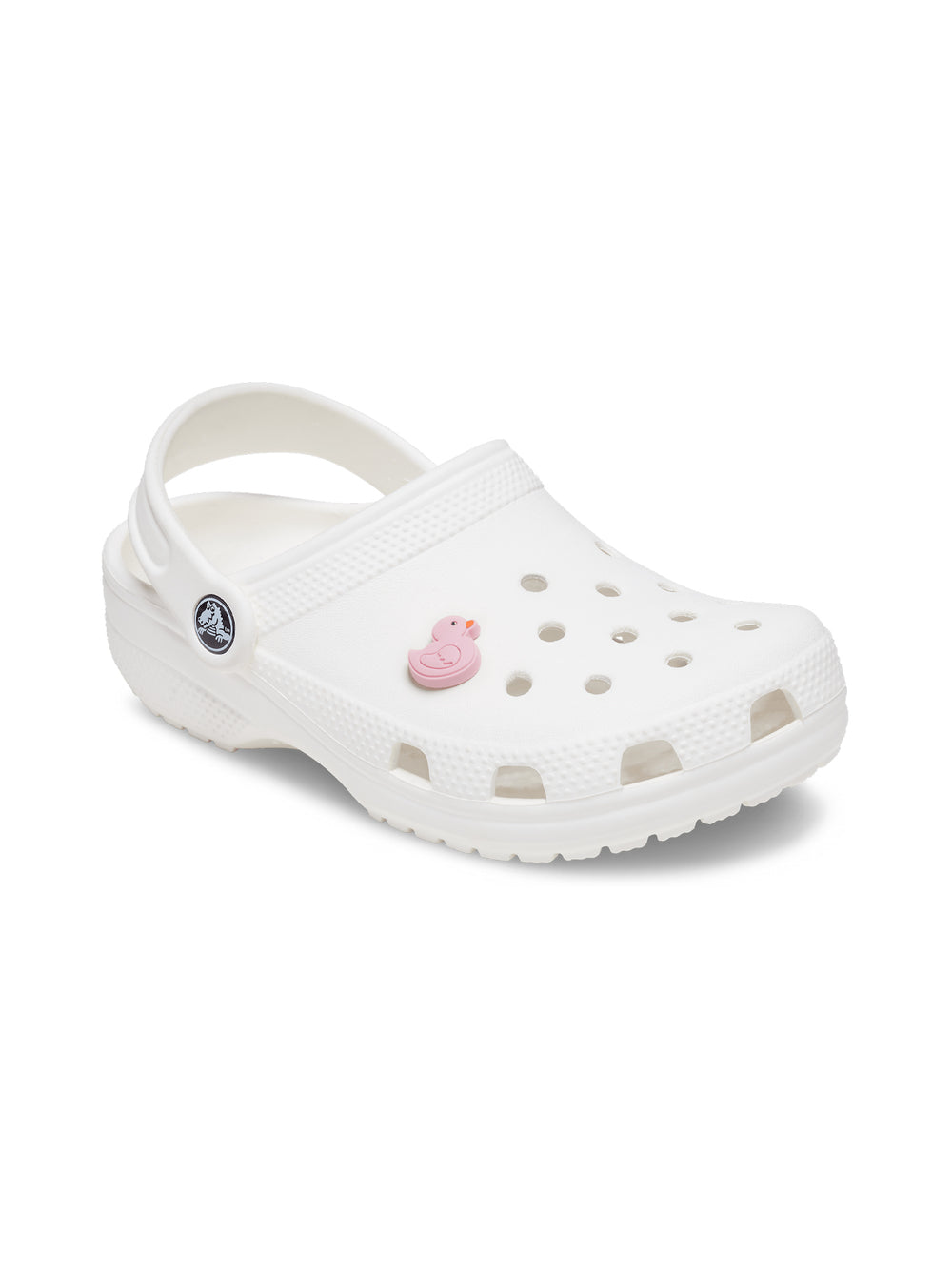 CROCS JIBBITZ ROSE RUBBER DUCKY