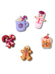 CROCS CROCS CUTE WINTER FOODS 5PK JIBBITZ - Boathouse
