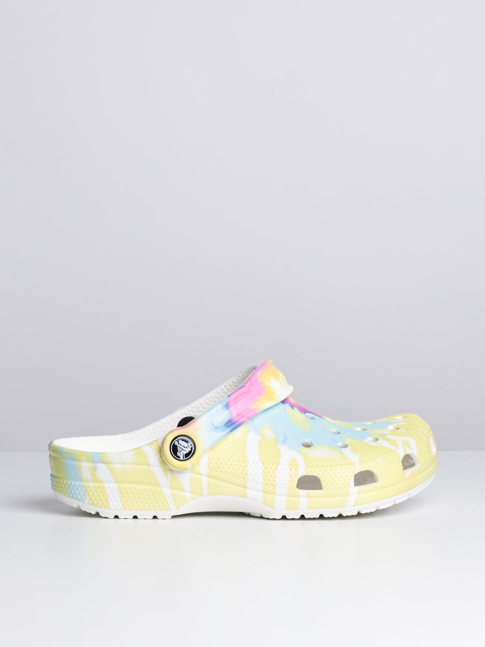 WOMENS CROCS CLASSIC TIE DYE CLOGS - CLEARANCE