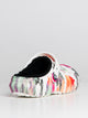 CROCS WOMENS CROCS CLASSIC LINED TIE DYE GRAPHIC CLOG - CLEARANCE - Boathouse
